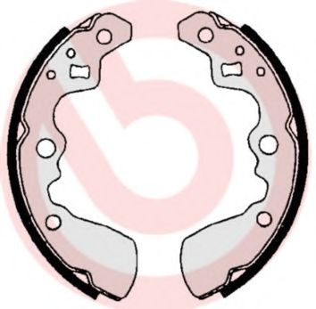 Тормозные колодки барабанные BREMBO S 79 501