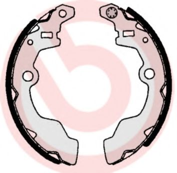 Тормозные колодки барабанные BREMBO S 79 514