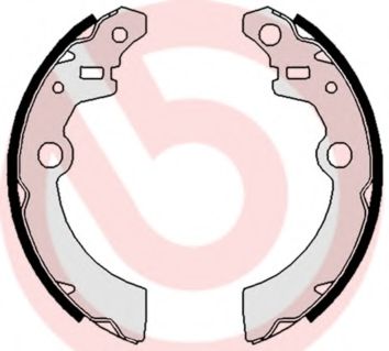 Тормозные колодки барабанные BREMBO S 79 523