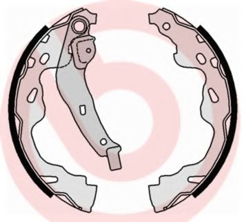 Тормозные колодки барабанные BREMBO S 83 509
