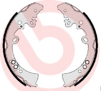 Тормозные колодки барабанные BREMBO S 83 550