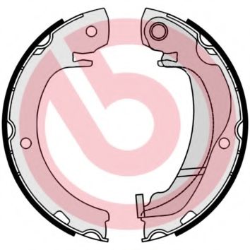 Тормозные колодки барабанные BREMBO S 83 561