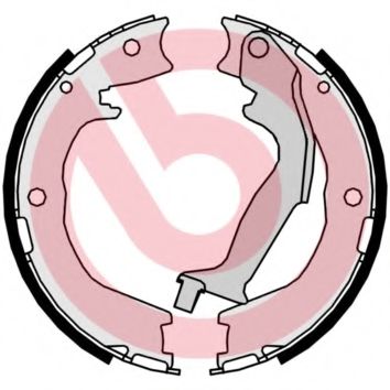 Тормозные колодки барабанные BREMBO S 83 562