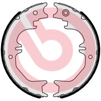 Тормозные колодки барабанные BREMBO S 83 563
