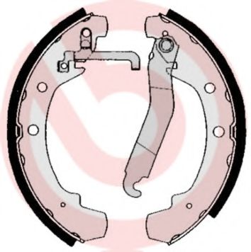 Тормозные колодки барабанные BREMBO S 85 510