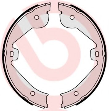Тормозные колодки барабанные BREMBO S 85 536