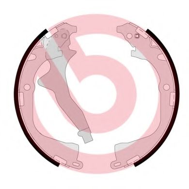 Тормозные колодки барабанные BREMBO S 85 542