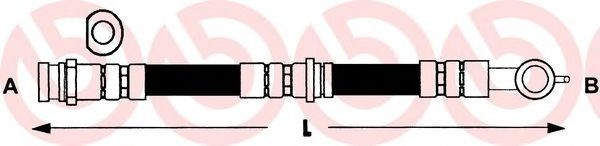 Тормозной шланг BREMBO T 49 003