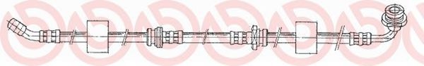 Тормозной шланг BREMBO T 79 009