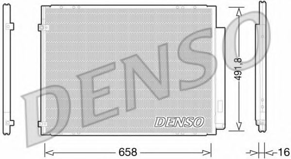 Радиатор кондиционера DENSO DCN51010
