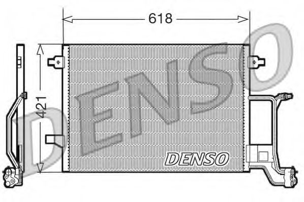 Радиатор кондиционера DENSO DCN02015