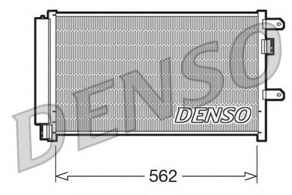 Радиатор кондиционера DENSO DCN12003