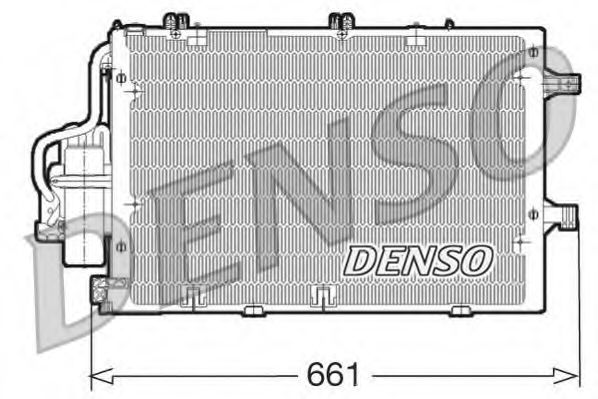Радиатор кондиционера DENSO DCN20015