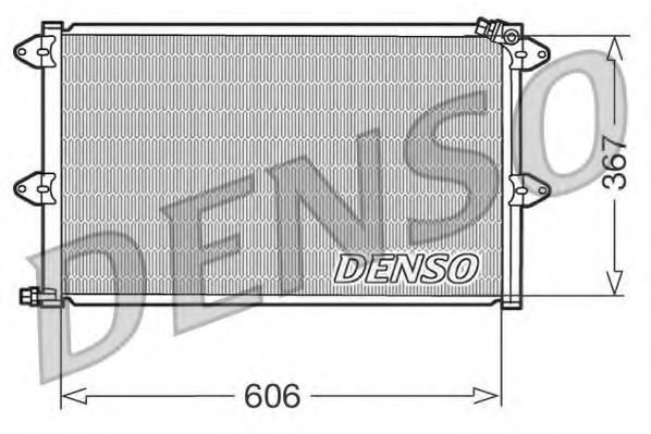 Радиатор кондиционера DENSO DCN27001