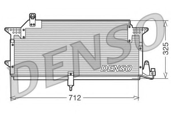 Радиатор кондиционера DENSO DCN32005
