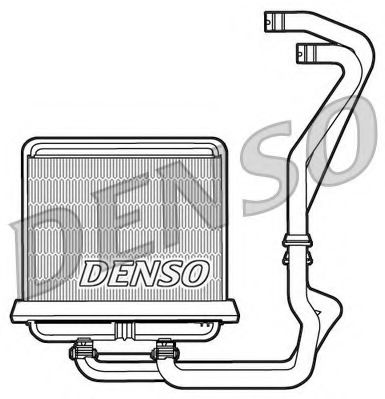 Радиатор печки DENSO DRR12006
