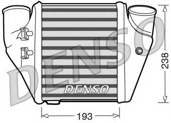 Интеркулер DENSO DIT02006