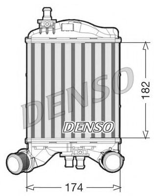 Интеркулер DENSO DIT09111