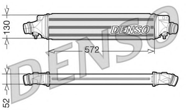 Интеркулер DENSO DIT20003