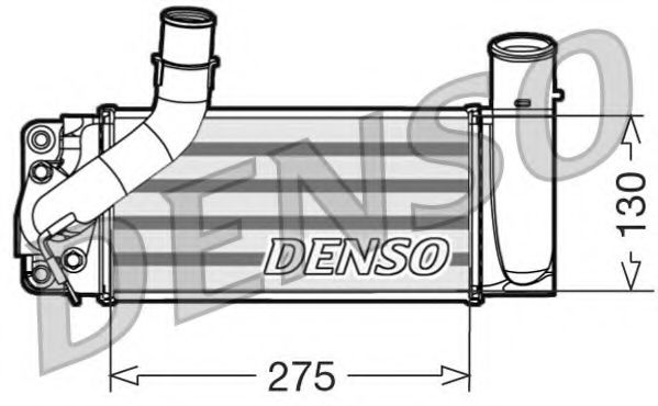Интеркулер DENSO DIT50007