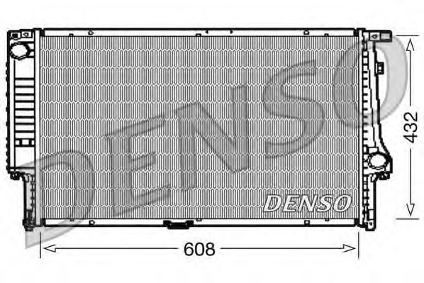 Радиатор охлаждения двигателя DENSO DRM05061