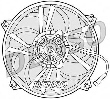 Вентилятор охлаждения двигателя DENSO DER21014