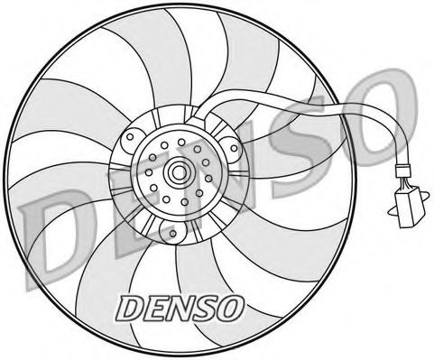 Вентилятор охлаждения двигателя DENSO DER32007