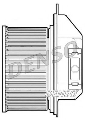 Вентилятор салона denso DEA01001