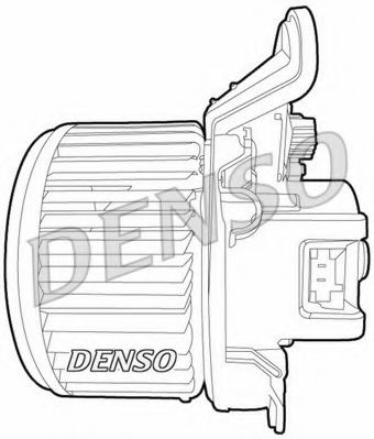 Вентилятор салона DENSO DEA01212 Вентилятор салона DENSO DEA01212