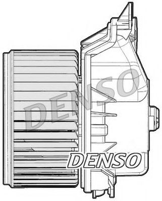Вентилятор салона DENSO DEA09047