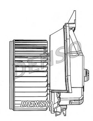 Вентилятор салона DENSO DEA09203