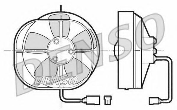 Вентилятор салона DENSO DEA09204 Вентилятор салона DENSO DEA09204