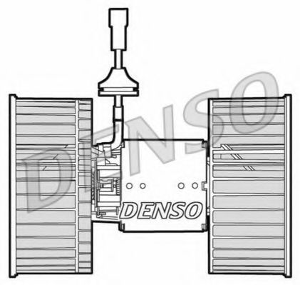 Вентилятор салона DENSO DEA12001 Вентилятор салона DENSO DEA12001