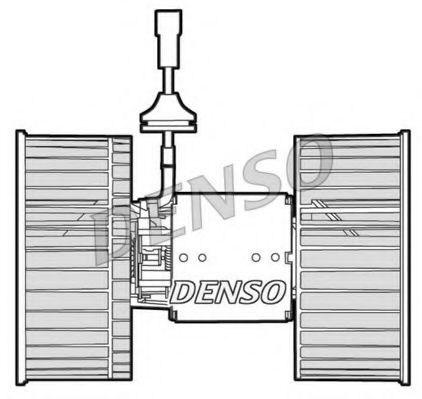 Вентилятор салона DENSO DEA12002