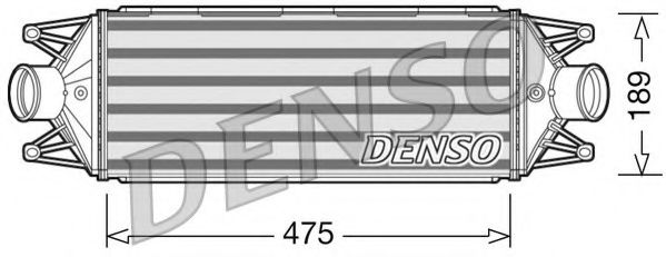 Интеркулер DENSO DIT12002