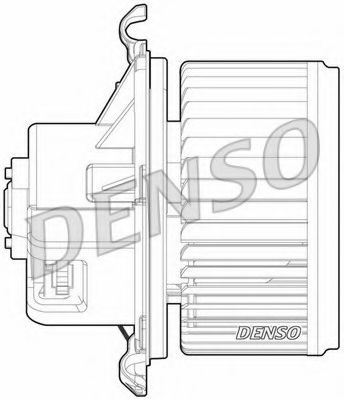 Вентилятор салона DENSO DEA09024
