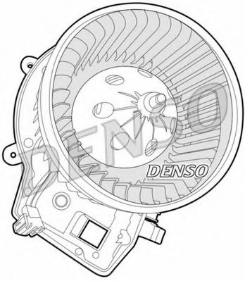 Вентилятор салона DENSO DEA17001