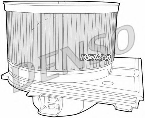 Вентилятор салона DENSO DEA02005