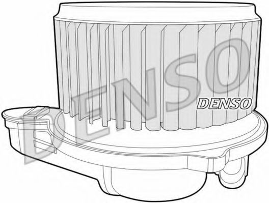 Вентилятор салона DENSO DEA02006