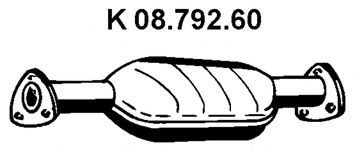 Катализатор; Катализатор для переоборудования eberspacher 08.792.60