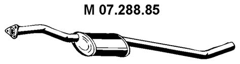 Средний глушитель выхлопных газов eberspacher 07.288.85