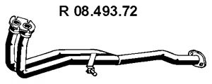Приемная труба глушителя eberspacher 08.493.72