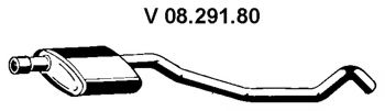 Предглушитель выхлопных газов eberspacher 08.291.80