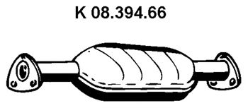 Катализатор; Катализатор для переоборудования eberspacher 08.394.66