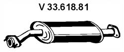 Предглушитель выхлопных газов eberspacher 33.618.81