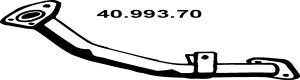 Приемная труба глушителя eberspacher 40.993.70