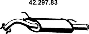 Глушитель выхлопных газов конечный eberspacher 42.297.83
