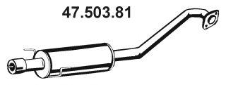 Средний глушитель выхлопных газов eberspacher 47.503.81