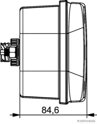 Задний фонарь HERTH+BUSS 83830170 Задний фонарь HERTH+BUSS 83830170