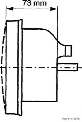 Задний фонарь HERTH+BUSS 83830186 Задний фонарь HERTH+BUSS 83830186